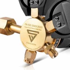 STAHLWERK Druckminderer Für ARGON / CO2 / Mischgas / Schutzgas Bis 200 Bar Und 32 L/Min Für WIG / MIG MAG Schweißgeräte, Hergestellt Nach DIN EN ISO 2503 9 STAHLWERK Druckminderer Für ARGON / CO2 / Mischgas / Schutzgas Bis 200 Bar Und 32 L/Min Für WIG / MIG MAG Schweißgeräte, Hergestellt Nach DIN EN ISO 2503 -MIG-Schweißen Verkaufsgeschäft 14195719 3