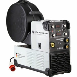 Schweißgerät STAHLWERK MIG MAG 270 ST IGBT - MIG MAG Schutzgas Schweißanlage Mit 270 Ampere, MMA Funktion, 7 Jahre Garantie