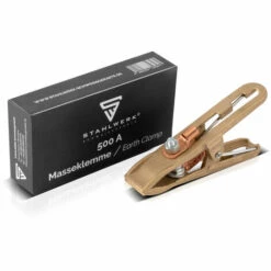 STAHLWERK Massezange Masseklemme Erdungsklemme Bis 500A Vollmessing Zubehör Für Schweißgeräte Und Plasmaschneider -MIG-Schweißen Verkaufsgeschäft 20414775 3