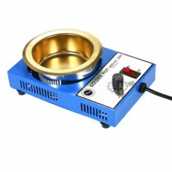 ASUPERMALL 300W 220V 100Mm 1200G Mini Bleifreies Loten Pot In Einer Beschichtung Aus Titan Edelstahl Solder Pot A Compact Einstellbarer Temperatur Ein Lotbad Fur Das Schweißen -MIG-Schweißen Verkaufsgeschäft 26038537 4