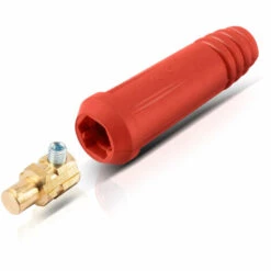 STAHLWERK Schweißkabelstecker 2er Set 9 Mm Dorn Messing 10-25 Mm² Bis 200 A -MIG-Schweißen Verkaufsgeschäft 29545339 3