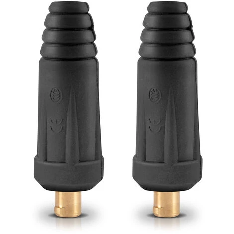 STAHLWERK Dorn Schweißkabelstecker 13 Mm 2er Set 3 STAHLWERK Dorn Schweißkabelstecker 13 Mm 2er Set