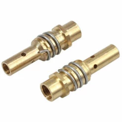 ASUPERMALL 19Pcs MIG / MAG Schweißkontaktspitzen 0,8 Mm M6 Gasdusenspitzenhalter Ersatz Fur Binzel 15AK Brennerschweißen,19St -MIG-Schweißen Verkaufsgeschäft 33231951 4