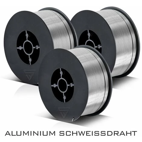 STAHLWERK MIG MAG Aluminium Schweißdraht ER4043 Si5 (ALSI-5) Ø 0,8 Mm 0,45 Kg Drahtrolle Im 3er Set 4 STAHLWERK MIG MAG Aluminium Schweißdraht ER4043 Si5 (ALSI-5) Ø 0,8 Mm 0,45 Kg Drahtrolle Im 3er Set – Bild 2