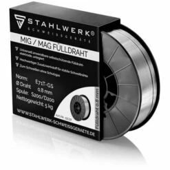 STAHLWERK MIG MAG Premium Fülldraht E71T-GS Ø 0,8 Mm S200/ D200 Rolle 5 Kg