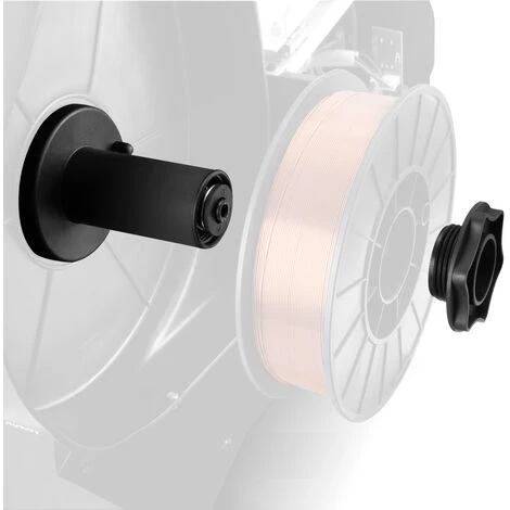 STAHLWERK Spulendorn Und Drahtspulenaufnahme Für 5-15 Kg MIG MAG Schweißdrahtrollen Mit 50 Mm Dornaufnahme 7 STAHLWERK Spulendorn Und Drahtspulenaufnahme Für 5-15 Kg MIG MAG Schweißdrahtrollen Mit 50 Mm Dornaufnahme – Bild 5