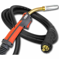 STAHLWERK MIG MAG-Schweißbrenner AK25/MB25 Für Aluminium Mit 3 Meter Schlauchpaket Und Carbon-Seele Sowie Euro-Zentralanschluss