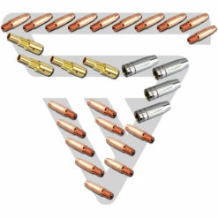 STAHLWERK MIG MAG Alu-Set Für AK25/MB25 Schweißbrenner Und Schlauchpaket Inklusive 28-teiliges Verschleißteile Set Zum Schweißen Von Aluminium 10 STAHLWERK MIG MAG Alu-Set Für AK25/MB25 Schweißbrenner Und Schlauchpaket Inklusive 28-teiliges Verschleißteile Set Zum Schweißen Von Aluminium -MIG-Schweißen Verkaufsgeschäft 53436577 4