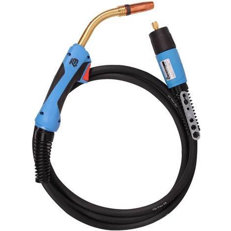 TBi Expert 240 Schlauchpaket MIG MAG Gasgekühlt Mit Euro-Zentralanschluss Schweißbrenner Bis 240 A Drahtdurchmesser 0.8 - 1.2 Mm - MIG/MAG - Größe:3 M 4 TBi Expert 240 Schlauchpaket MIG MAG Gasgekühlt Mit Euro-Zentralanschluss Schweißbrenner Bis 240 A Drahtdurchmesser 0.8 - 1.2 Mm - MIG/MAG - Größe:3 M – Bild 2